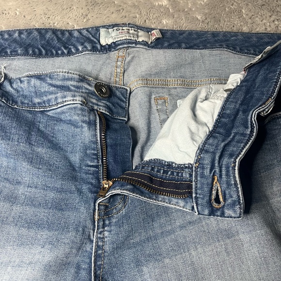 Torrid Jeans Womens 20R Blue‎ Boyfriend Straight Stretchy - Picture 7 of 11